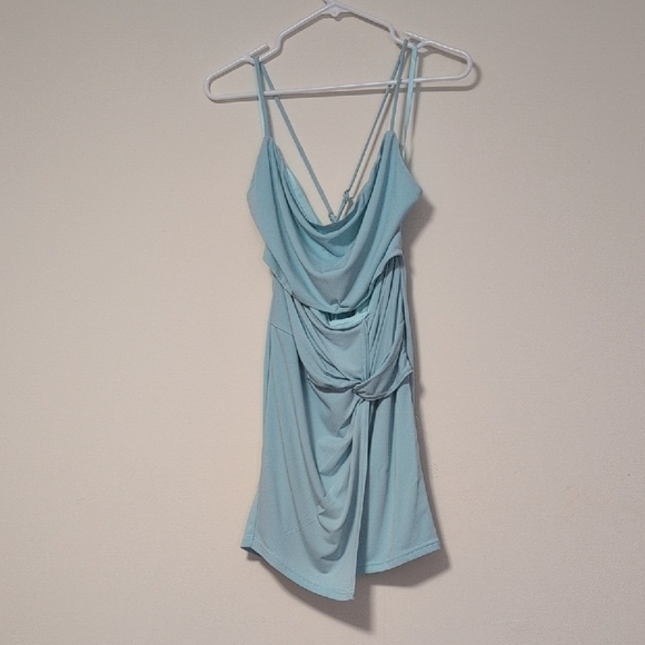 Hello Molly Light Blue Dress - Picture 2 of 4